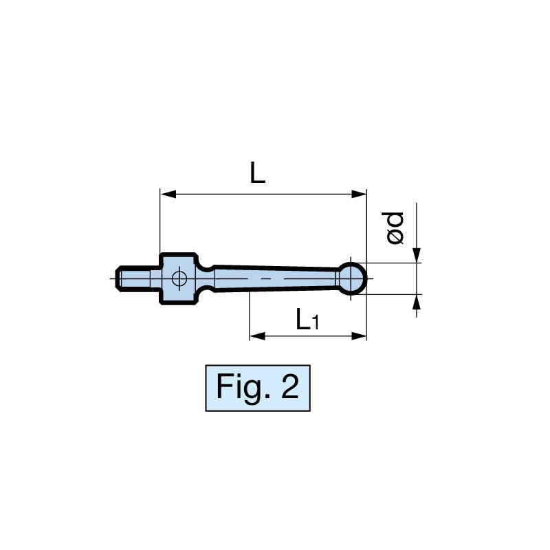 Point Master PMG Series Cylindrical Shank/Morse Taper/ Type Replaceable Stylus