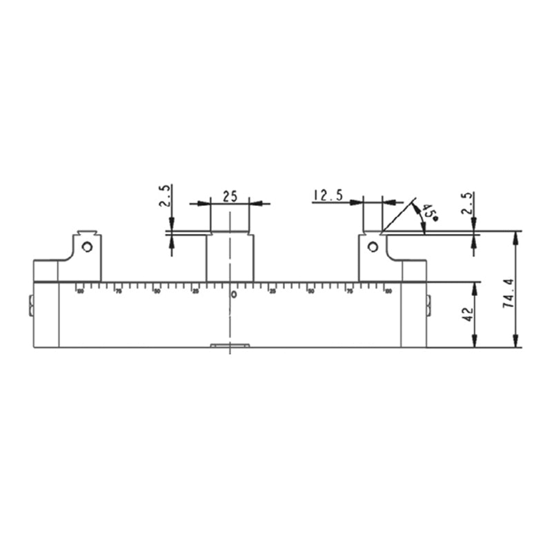 Precision Vise BZ400-PMD-225125 - Big-tools Industrial Supply Tools for Metal Cutting
