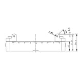 Precision Vise BZ400-PMS-225125 - Big-tools Industrial Supply Tools for Metal Cutting