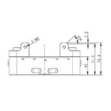 Precision Vise BZ400PMS-155125 - Big-tools Industrial Supply Tools for Metal Cutting