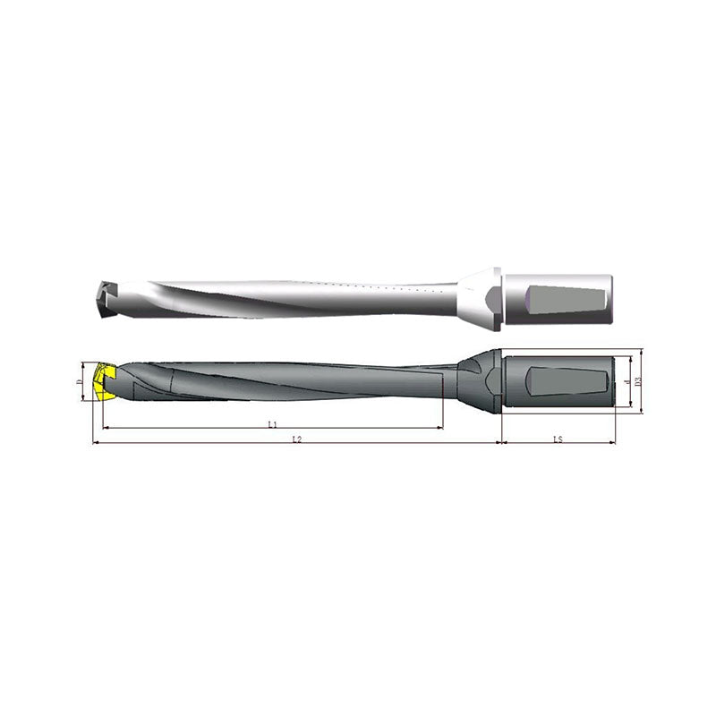 QD080(080~250)/089(089~260)-12(12~32)-8D-CA Mono Tip Line Toolholders - Makotools Industrial Supply Tools for Metal Cutting