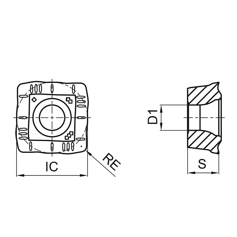 G-QPMG Shallow Hole Drill Inserts-General for Internal and Outer Inserts - Big-tools Industrial Supply Tools for Metal Cutting