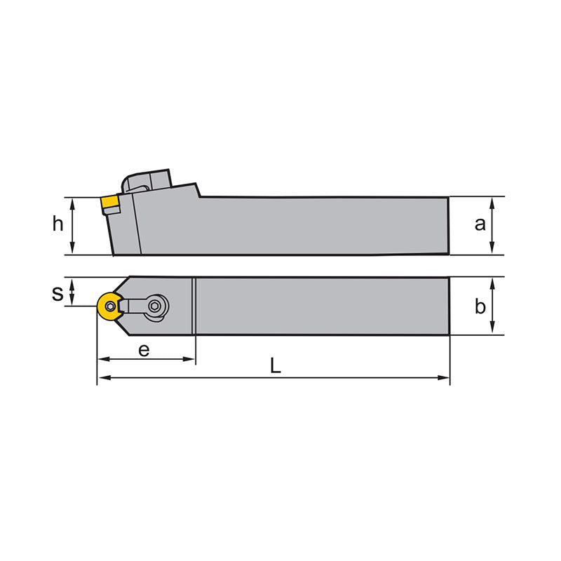 RN** Holder (External) M-Clamping MRDNN2020K12 2525M12 3225P12 32P12 - Makotools Industrial Supply Tools for Metal Cutting