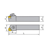 RN** Holder (External) M-Clamping 2020K12 2525M12 3225P12 3232P12 - Makotools Industrial Supply Tools for Metal Cutting