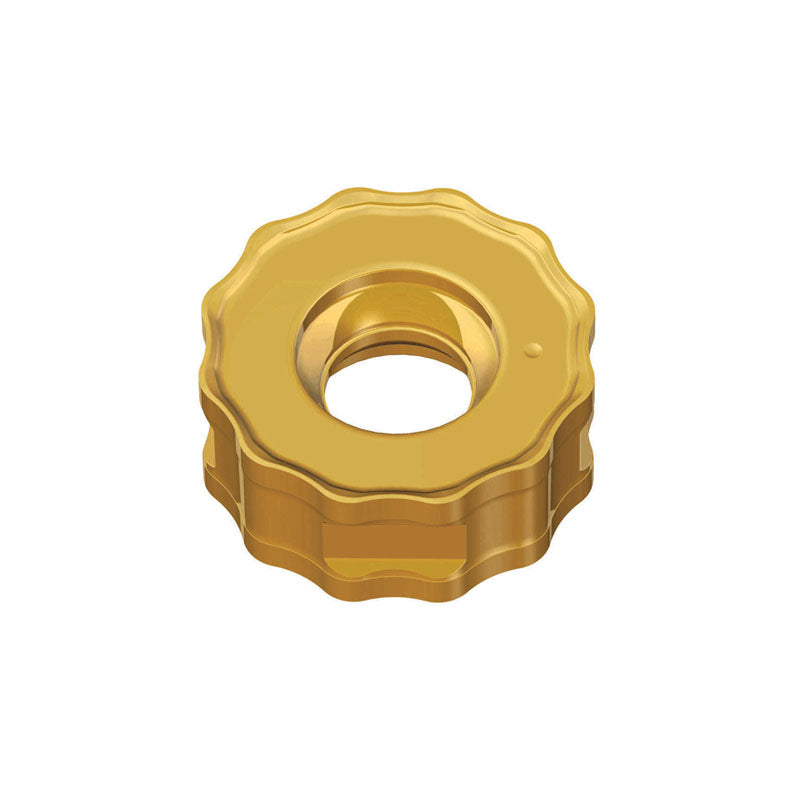 RNMU 10/12/16 S-M Double-sided economical round inserts with serrated cutting edges for smooth machining & 4 index per side -total maximum 8 corners - Big-tools Industrial Supply Tools for Metal Cutting