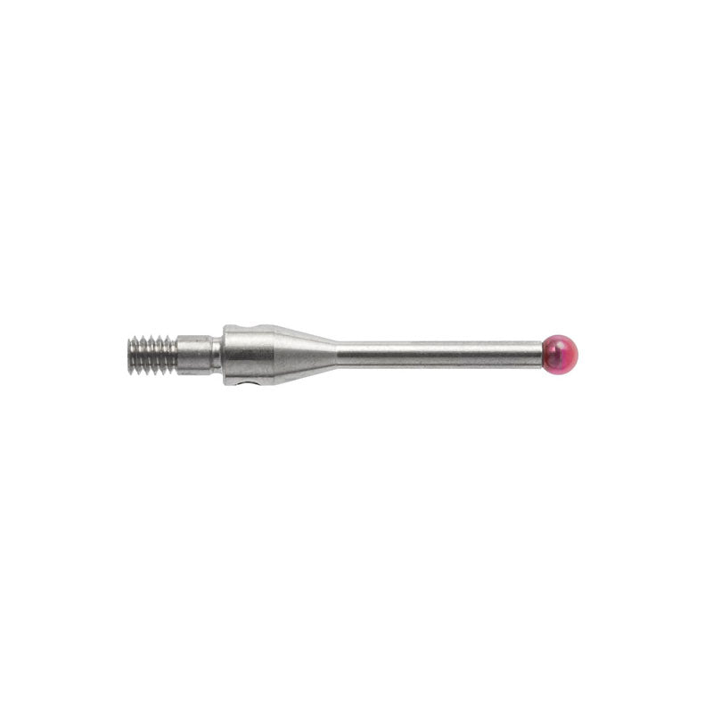 Renishaw A-5000-3609 M2 Ø2 mm ruby ball star stylus centre, stainless steel stem, L 16.3 mm