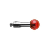 Renishaw A-5000-4155 M2 Ø5 mm ruby ball, stainless steel stem, L 10 mm, EWL 10 mm