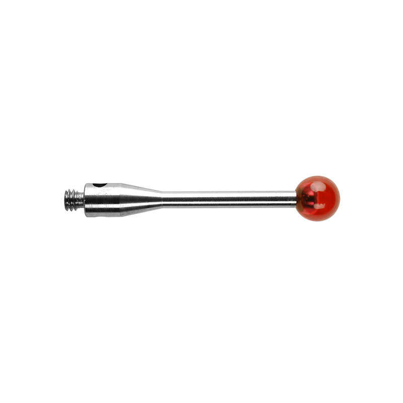 Renishaw A-5000-4161 M2 Ø4 mm ruby ball, stainless steel stem, L 20 mm, EWL 20 mm