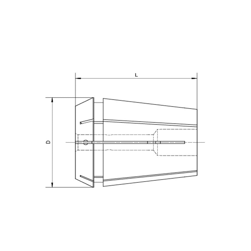 Rubber Sealed Collet  ERS16-03~ ERS25-16 - Makotools Industrial Supply Tools for Metal Cutting