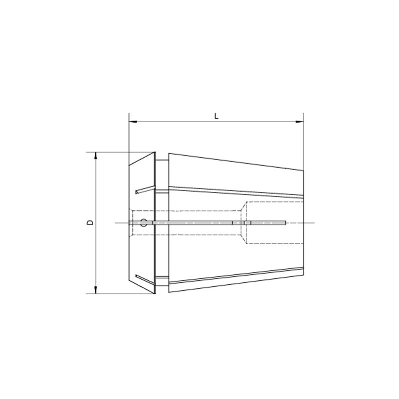 Rubber Sealed Collet  ERS32-03~ ERS40-26 - Makotools Industrial Supply Tools for Metal Cutting