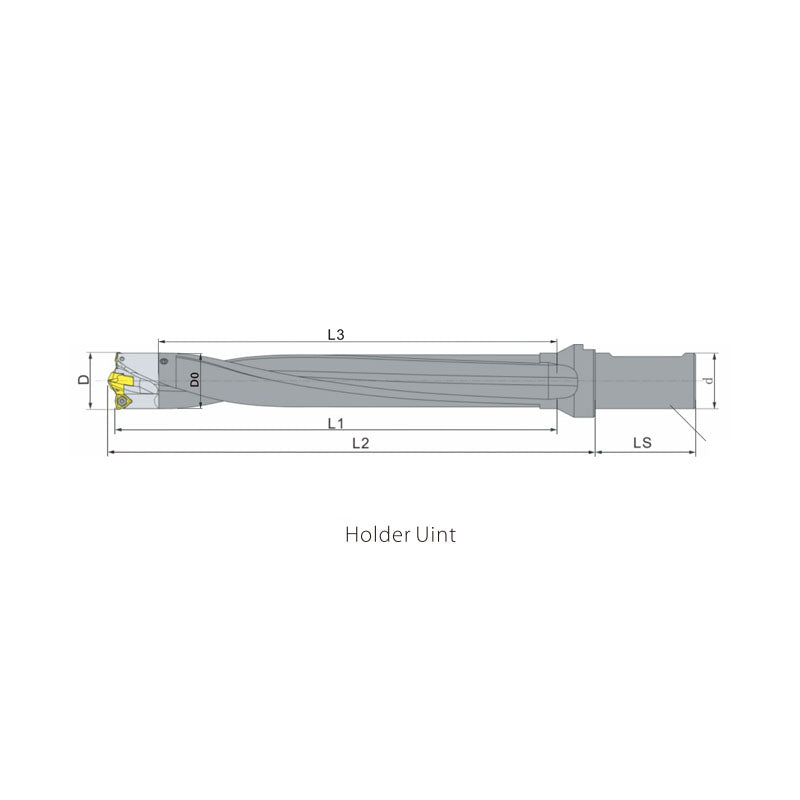 S27(27-53)-32(32-50)-5D Holder Uint  Multi Tip Line Modular Toolholders H(2800~5500)-D(14~28)/A04/W(08~12)-Cutting Unit - Makotools Industrial Supply Tools for Metal Cutting