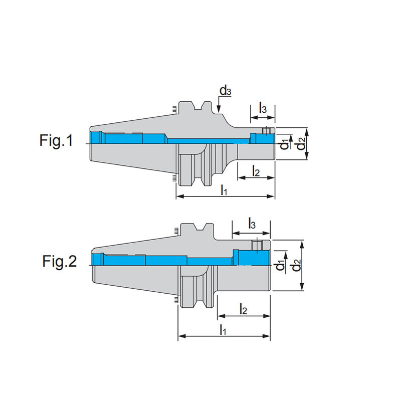SBT50/MCK Dual Drive Boring Head Shank - Big-tools Industrial Supply Tools for Metal Cutting