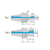 SBT50/MCK Dual Drive Boring Head Shank - Big-tools Industrial Supply Tools for Metal Cutting