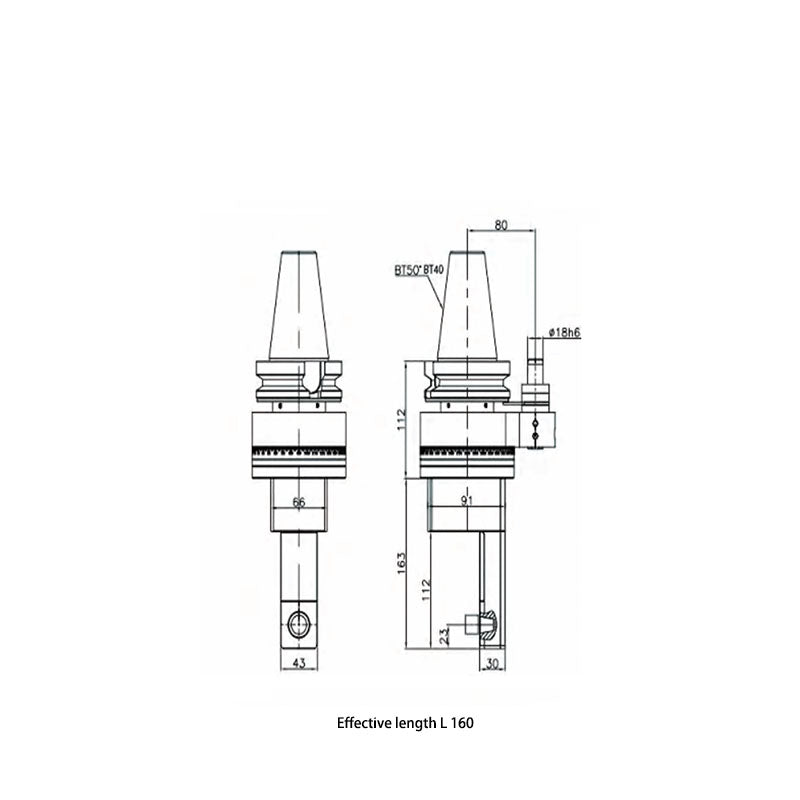 SC33 Brake Caliper Type Angle Head