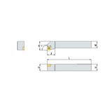 SCFC  R/L Turning tool holder A S - Makotools Industrial Supply Tools for Metal Cutting