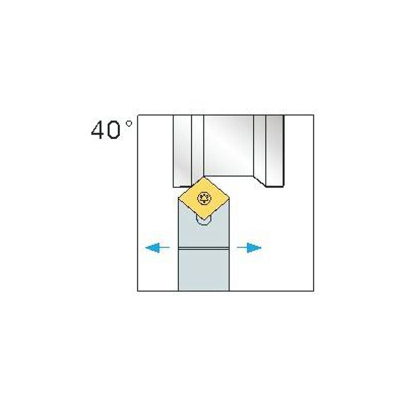 SCMCN-100 R/L Turning tool holder A S - Makotools Industrial Supply Tools for Metal Cutting