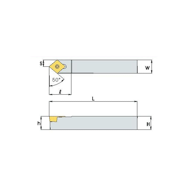 SCMCN R/L Turning tool holder A S - Makotools Industrial Supply Tools for Metal Cutting