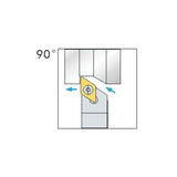 SDAC R/L Turning tool holder A S - Makotools Industrial Supply Tools for Metal Cutting