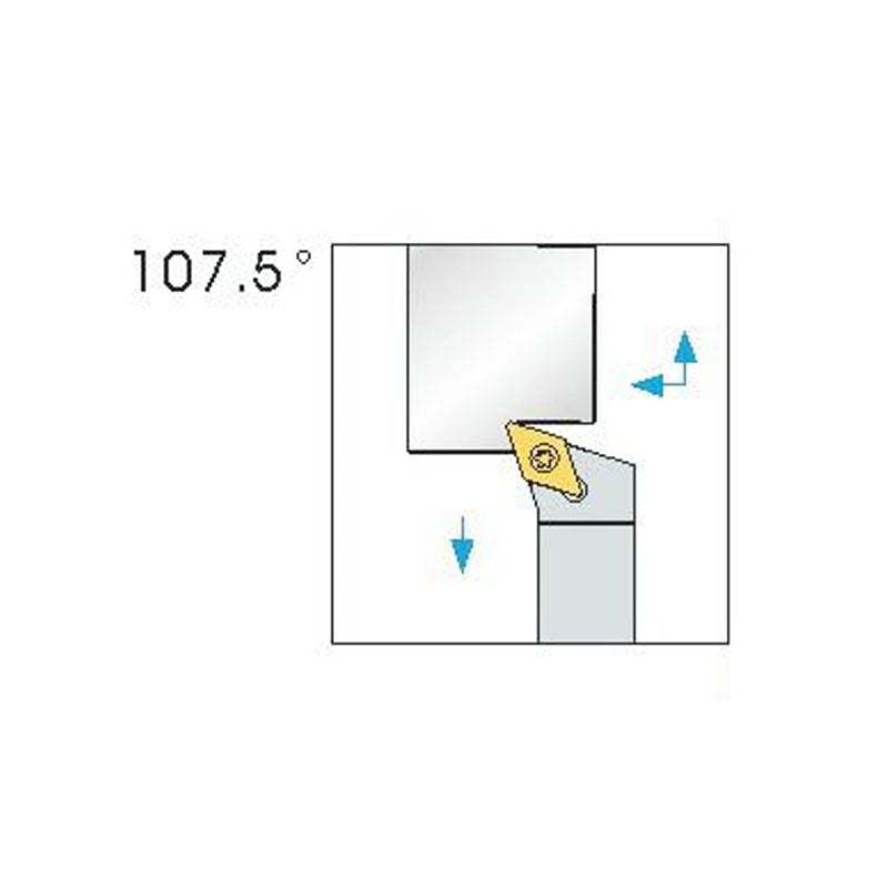 SDQC R/L Turning tool holder A S - Makotools Industrial Supply Tools for Metal Cutting