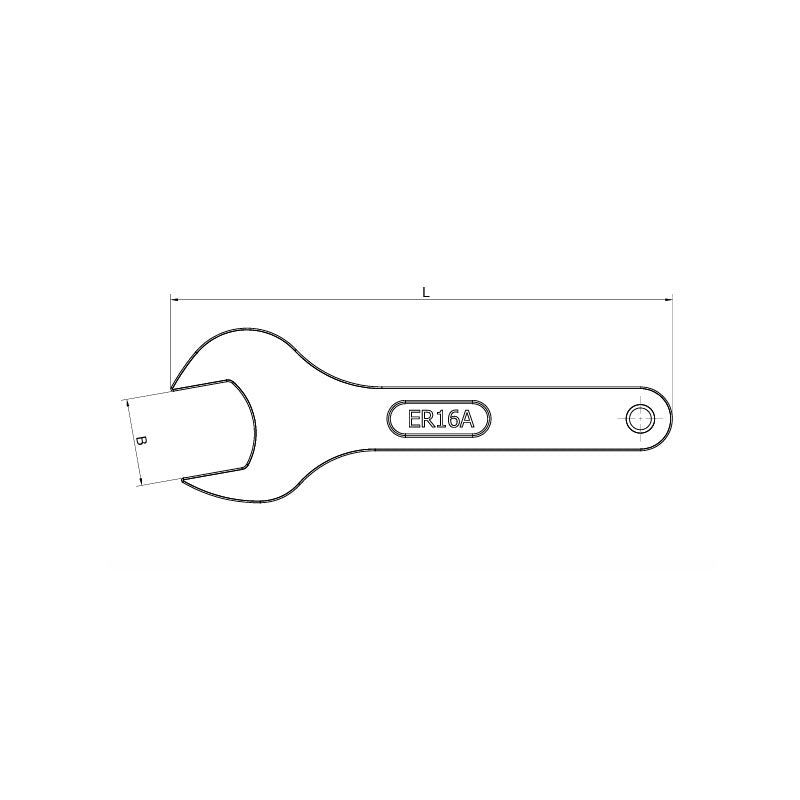 ER Spanner   Hex ER11-A/ Mini ER8-M - Makotools Industrial Supply Tools for Metal Cutting