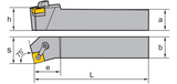 SN** Holder (External) M-Clamping MSKNR/L Kr: 75° 2020K 2525M 3225P 4032R 4040R/S - Makotools Industrial Supply Tools for Metal Cutting