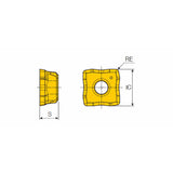 SOMT ...-DA Unique economical 4-corner TOP DRILL inserts for aluminum applications - Big-tools Industrial Supply Tools for Metal Cutting