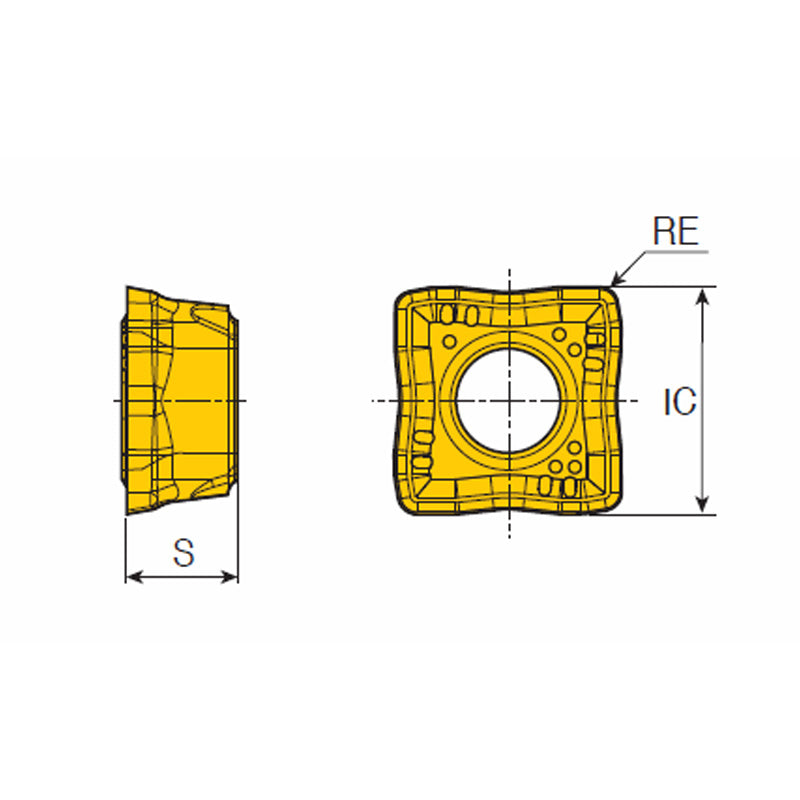 SOMT ...-DP Unique economical 4-corner TOP DRILL inserts for steel applications - Big-tools Industrial Supply Tools for Metal Cutting