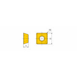SPGG ...-DA Insert for aluminum drilling on T-Drill - Big-tools Industrial Supply Tools for Metal Cutting