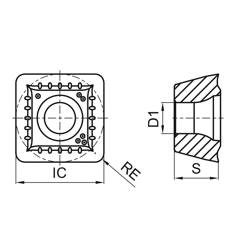 G-SPMG General Indexable Drilling Insert - Big-tools Industrial Supply Tools for Metal Cutting