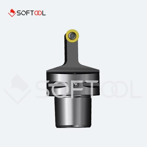 PSC Turning Holder SRDCN  Kr90° Coromant Capto Shank Insert: RCMT RCGX-AL