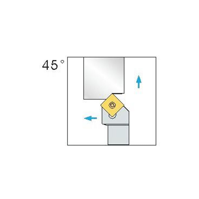 SSSC  R/L Turning tool holder A S - Makotools Industrial Supply Tools for Metal Cutting