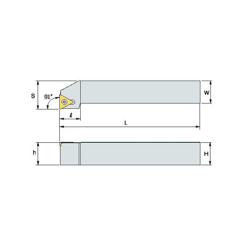 STFC R/L Turning tool holder A S - Makotools Industrial Supply Tools for Metal Cutting