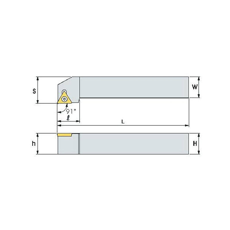 STGC R/L Turning tool holder A S - Makotools Industrial Supply Tools for Metal Cutting