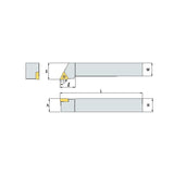 STJC R/L Turning tool holder A S - Makotools Industrial Supply Tools for Metal Cutting