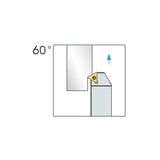 STWC  R/L Turning tool holder A S - Makotools Industrial Supply Tools for Metal Cutting