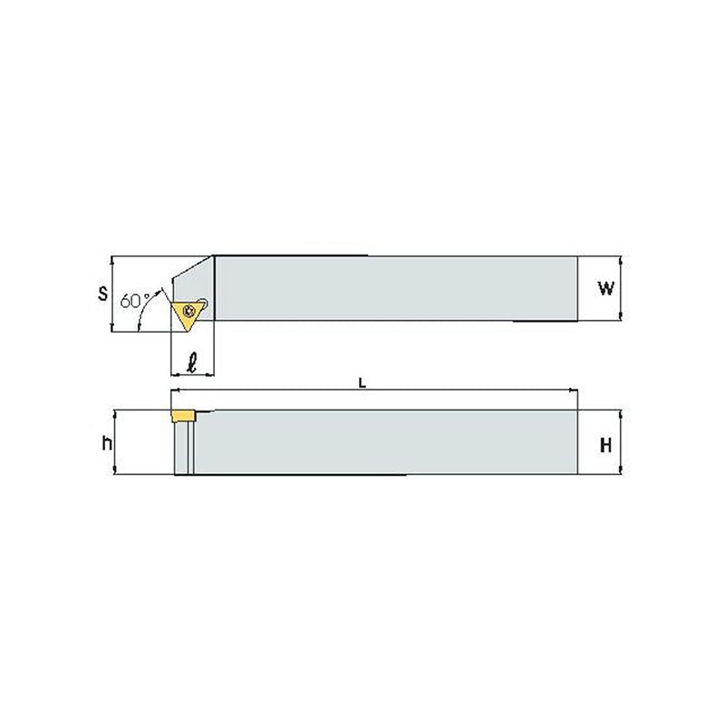 STWC  R/L Turning tool holder A S - Makotools Industrial Supply Tools for Metal Cutting