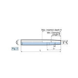 SUPER SLIM Type Clamping diameter: ø4 - ø12 Shrink Fit Chuck