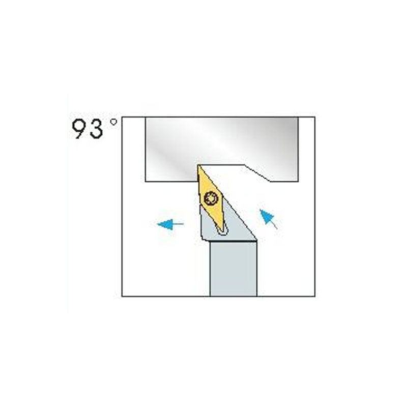 SVJB/SVJC R/L Turning tool holder A S - Makotools Industrial Supply Tools for Metal Cutting