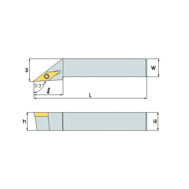 SVJB/SVJC R/L Turning tool holder A S - Makotools Industrial Supply Tools for Metal Cutting