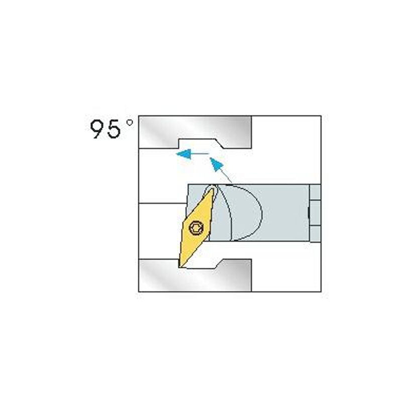 SVUB R/L Boring bar holder A S - Makotools Industrial Supply Tools for Metal Cutting