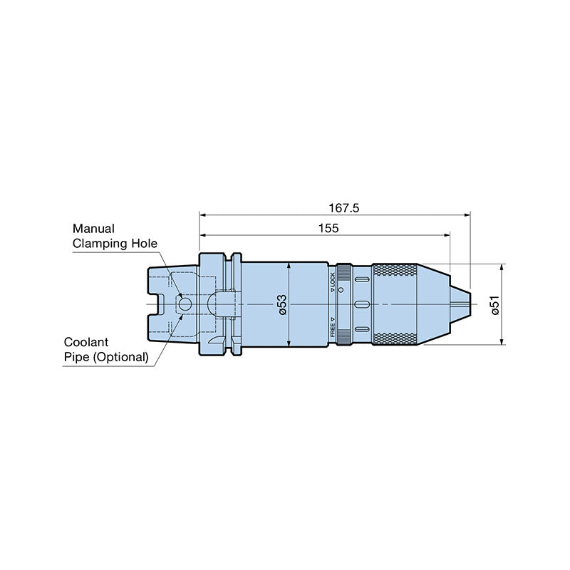 Securely Chucks The Drill With Simple Operation