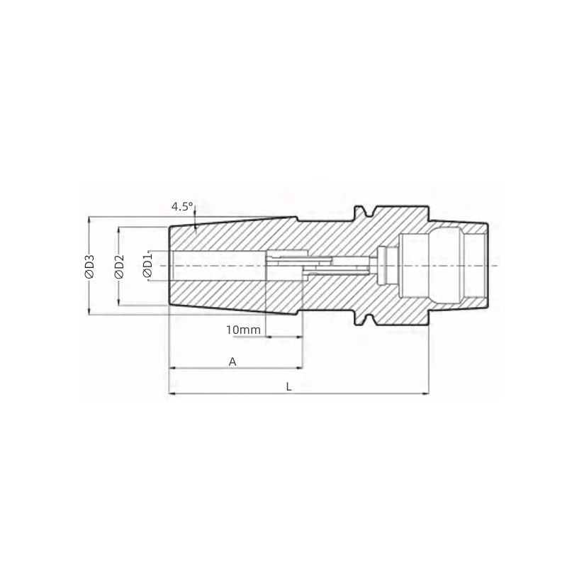 Shrink-fit Chuck GP HSK32E  BGPHSK32EST03060M¹  BGPHSK32EST10080M²