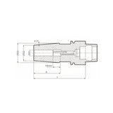 Shrink-fit Chuck GP HSK32E  BGPHSK32EST03060M¹  BGPHSK32EST10080M²