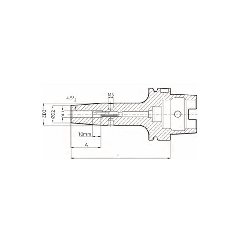 Shrink-fit Chuck GP HSK63A  BGPHSK63AST03080M¹ BGPHSK63AST32200M