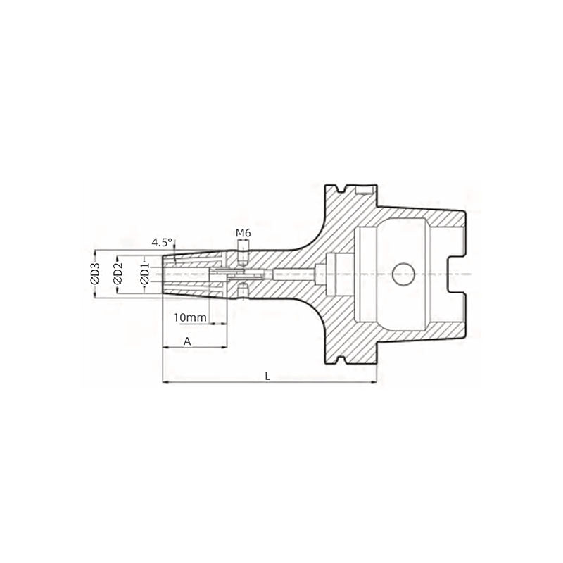 Shrink-fit Chuck & Cool Jet GC HSK100A   BGCHSK100AST06085M   BGCHSK100AST32200M