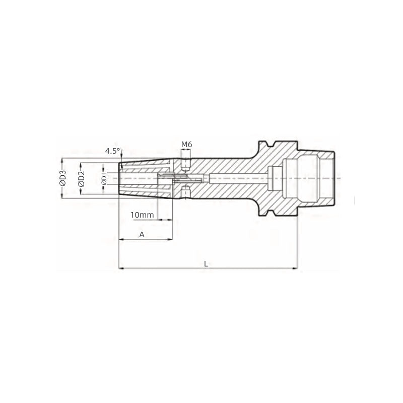 Shrink-fit Chuck & Cool Jet GC HSK50E  BGCHSK50EST03060M¹  BGCHSK50EST16130M