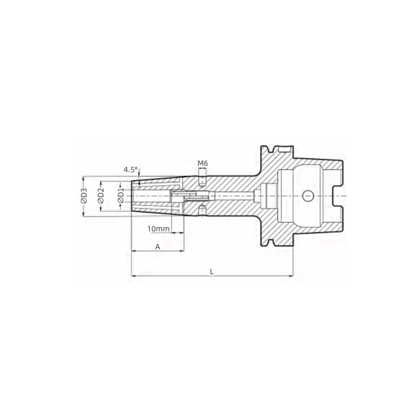 Shrink-fit Chuck & Cool Jet GC HSK80A  BGCHSK80AST06085M   BGCHSK80AST32200M