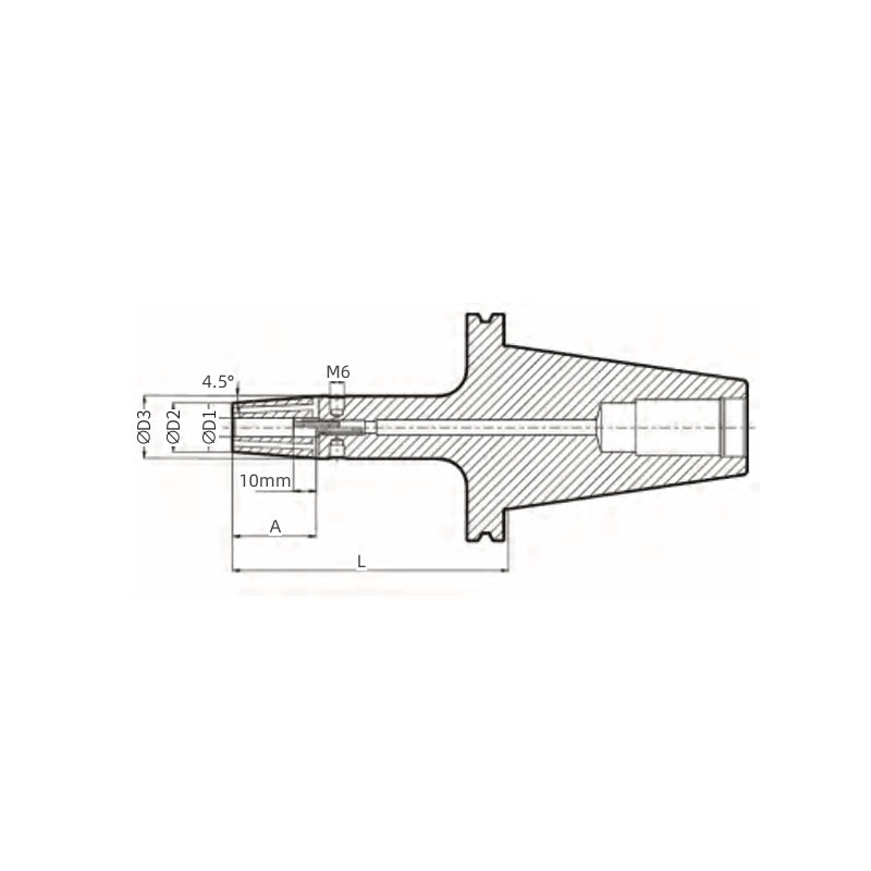 Shrink-fit Chuck & Cool Jet GC SK50A  BGCSK50AST06080M  BGCSK50AST32200M