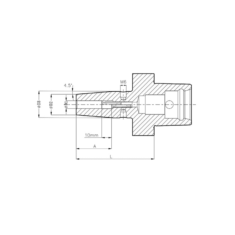 Shrink-fit Chuck Universal Type GP PSC40A BGPPSC40AST06075M BGPPSC40AST08075M - Big-tools Industrial Supply Tools for Metal Cutting