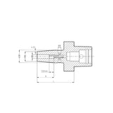 Shrink-fit Chuck Universal Type GP PSC50A BGPPSC50AST06075M BGPPSC50AST08075M - Big-tools Industrial Supply Tools for Metal Cutting